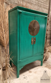 Oude Chinese kast groen 147367 verkocht