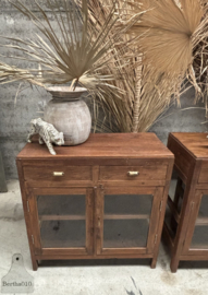 Drie Antieke Engelse Toonbanken/Vitrines uit de Jaren '20 147397 147398 147399 verkocht