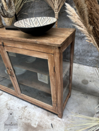 Authentieke Engels vitrinekast dressoir (146953) verkocht