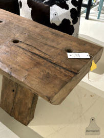 Prachtige robuuste salontafel (146695) lengte 159 cm verkocht