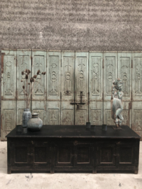 Authentiek dressoir zwart (146137) verkocht