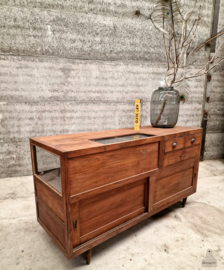 Originele Houten Art Deco Toonbank – Jaren ’20/’30  (147244)
