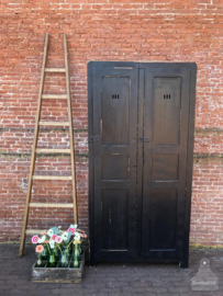 Hoge, oude houten ladders (138269) verkocht