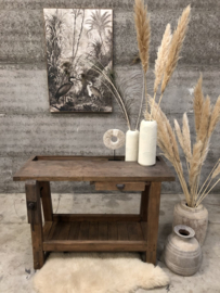 Kleine werkbank lengte 128 cm (145706) verkocht