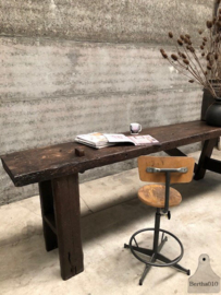 320 cm lange antieke werkbank bar dressoir (144132) verkocht