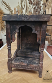 Oude houten tempel altaar 147293 verkocht