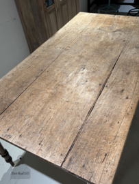 Originele ruim 100 jaar oude Eiken boerentafel 147803 verkocht