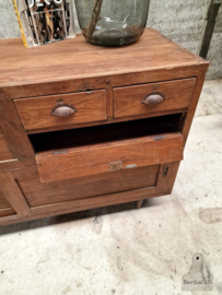 Originele Houten Art Deco Toonbank – Jaren ’20/’30  (147244)