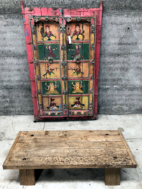 Antieke robuuste salontafel (146430) 138 cm lengte