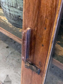 320 cm lange vitrinekast jaren 20 (141877, 141878, 141879) verkocht