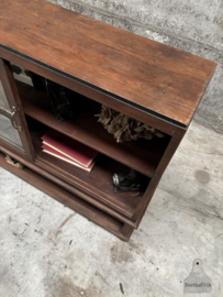 Antieke school laboratorium schuifkast  148121