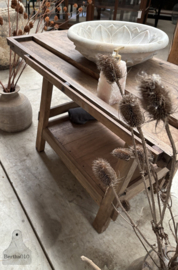 Oude kleine werkbank 147981 lengte 122 cm