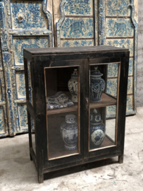 Oud Engels vitrinekastje (146045) verkocht
