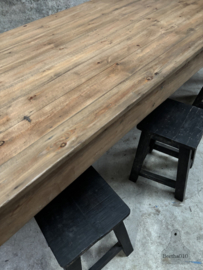 Antieke  boerentafel lengte 300 cm 147820a