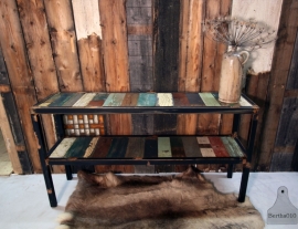 Sloophouten side table, dressoir op maat (130862)..verkocht