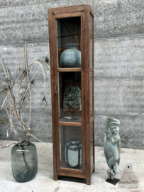 Hoge Engelse vitrinekast (146875)