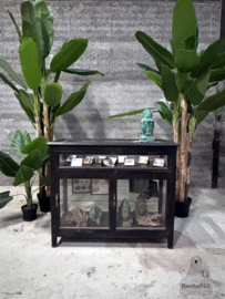 Antieke vitrine geheel van glas (147218) verkocht