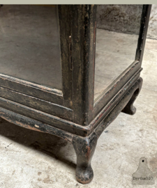 Topstuk. Zeldzaam mooi antiek Art Deco vitrinekastje 147469