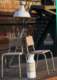 Geleefde industriele hanglamp (130391)..verkocht