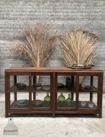 Antieke vitrinekast museum toonbank keukeneiland jaren 1920 1930 147835