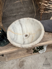 Marmeren wasbak lotus waskom marmer 147464