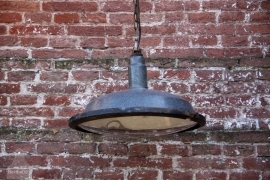 Industriële hanglamp met glas (131052) verkocht