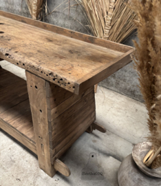 Robuuste Authentieke werkbank 147822 lengte 167 cm