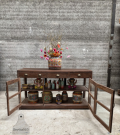 Prachtige toonbank keukeneiland jaren 20 147823 lengte 168 cm