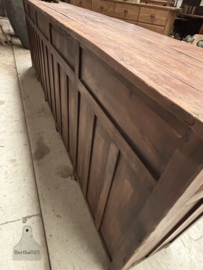 Engels dressoir vitrine  jaren 20 30  288 cm lengte 147695 verkocht