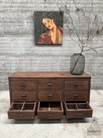 Authentieke bakkerstoonbank  handgemaakt circa 1920 147839 verkocht