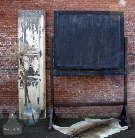 Groot antiek schoolbord, krijtbord (131278) verkocht