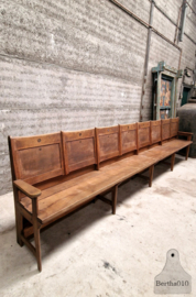 Antieke kerkbank lengte 410 cm 147376 verkocht