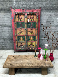 Antieke robuuste salontafel (146430) 138 cm lengte