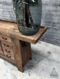 Oude werkbank met laden (146584) verkocht