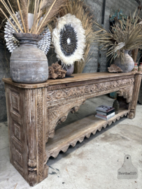 Oosters dressoir prachtige oud houtsnijwerk 147288