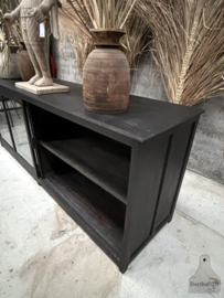 Prachtig grote oude toonbank keukeneiland dressoir (146867) lengte 249 cm