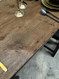 Antieke Franse boeren eettafel 316 cm 147813