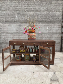 Prachtige toonbank keukeneiland jaren 20 147823 lengte 168 cm