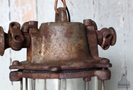 Oude geleefde Bully lamp (13157)..verkocht