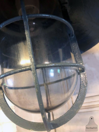 Oude fabrieks-wandlamp (142698) verkocht