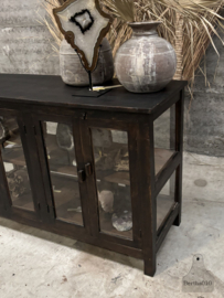 Oude toonbank  museumvitrine 147781d lengte 136 cm