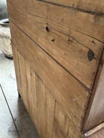 Prachtige jaren '30 eikenhouten schoolkast 147029