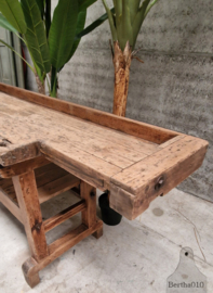 Oude werkbank 147395 lengte 201 cm