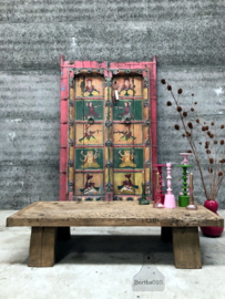 Antieke robuuste salontafel (146430) 138 cm lengte