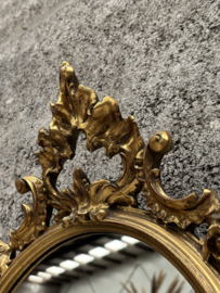 Elegante Spiegel in Lodewijk XVI-stijl Belgisch vakmanschap van Deknudt 147965