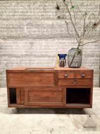 Originele Houten Art Deco Toonbank – Jaren ’20/’30  (147244)