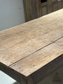 Originele ruim 100 jaar oude Eiken boerentafel 147803 verkocht