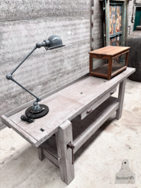 Schoolwerkbank grijs lengte 147380
