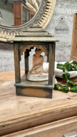 Oude houten tempel altaar 147284
