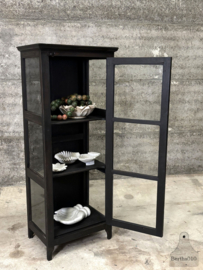 Elegante houten vitrinekast uit de jaren 20–30 147670